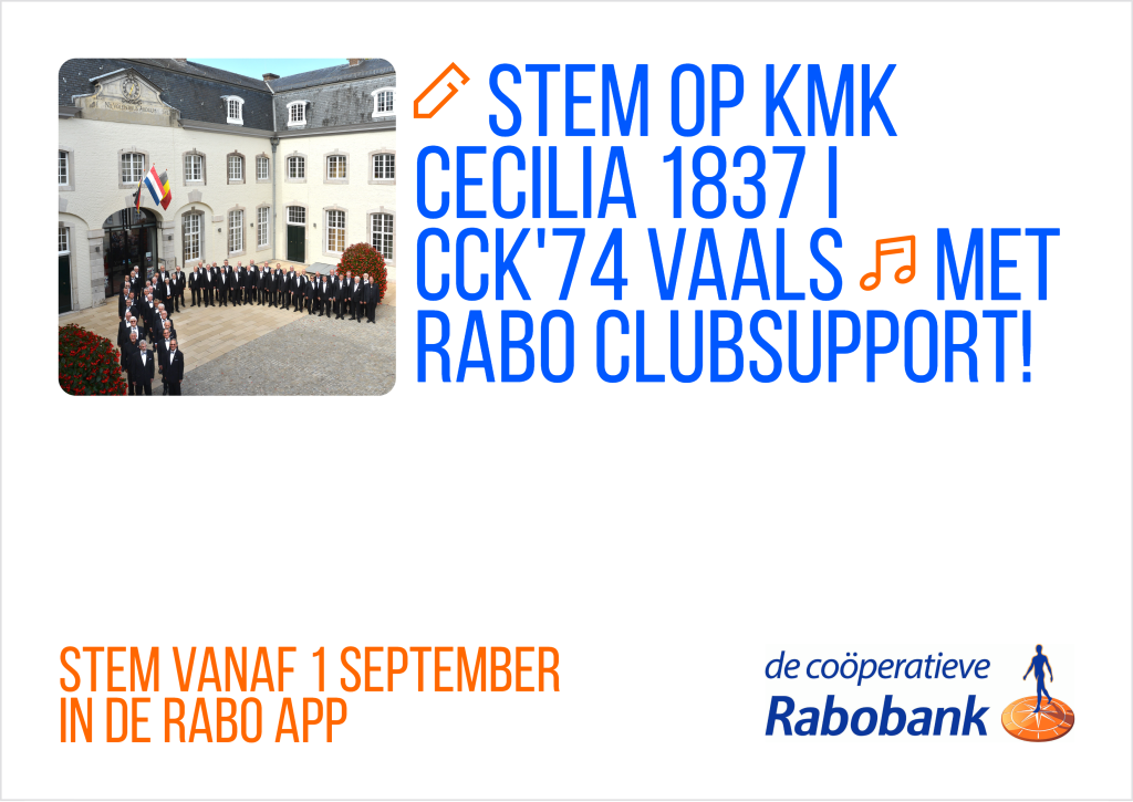 Advertentie Rabo ClubSupport 2025
