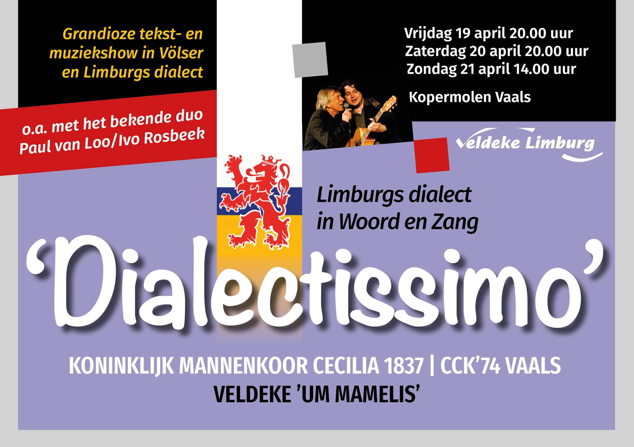 Advertentie Dialectissimo Kort (NL)