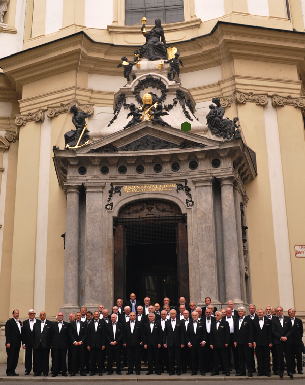 KMK Cecilia Vaals Schubert Mis Peterskirche Wien 1. Mai 2016