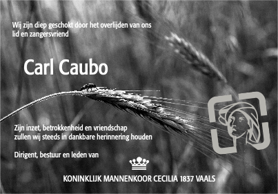 In Memoriam: Carl Caubo